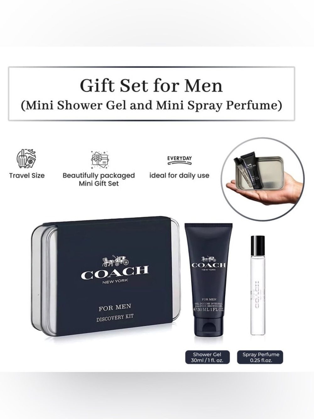 Coach For Men Discovery kit